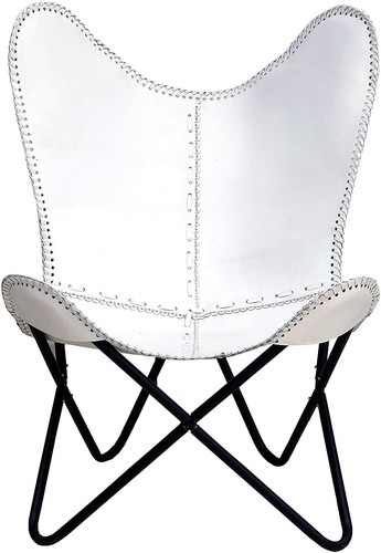 Fauteuil papillon cuir - fauteuil, en