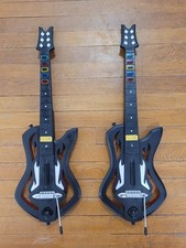 Lot De 2 Guitare Warriors Of Rock Ps3 Sans Dongle
