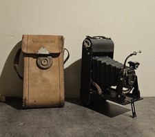 VOIGTLANDER ( 6 × 9) Anastigmat Voigtar 1 : 7.7 ancien appareil photo à soufflet