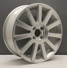 Ford Fiesta St MK6 150 17'' Alliage Roue Jantes Argent 7J OEM 5S6Y-AA Véritable