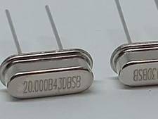5x 20MHZ QUARTZ.20.000B43DBSB.