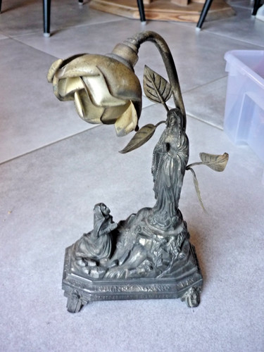 Ancienne lampe musicale - ancienne,