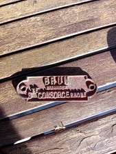 Petite Plaque Industrielle/no Émaillée