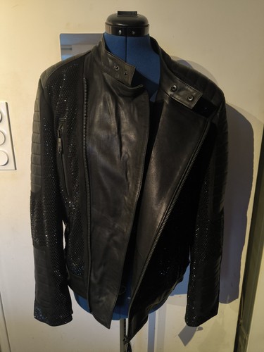 Manteau cuir avenue george - avenue,