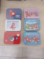 Lot 6 boites de 24 pansements JO PARIS 2024 officielle neuves