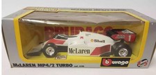 Burago F1 cod 6106 Mac Laren MP 4/2 n° 1 Alain Prost Shell 1/24ème