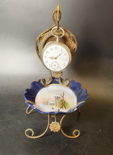 Ancien porte montre gousset - porte,