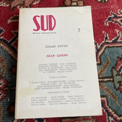 Sud revue littéraire - 7, et