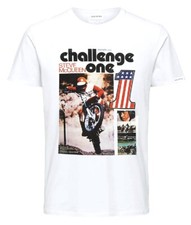 Steve Mc Queen T shirt moto