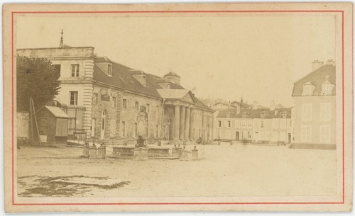 Cdv circa 1865 - vue, troyes