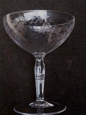 COUPES A CHAMPAGNE série de 4