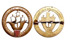 INSIGNE 43ème R.I "ROYAL DES VAISSEAUX 1638" EPOQUE INDO