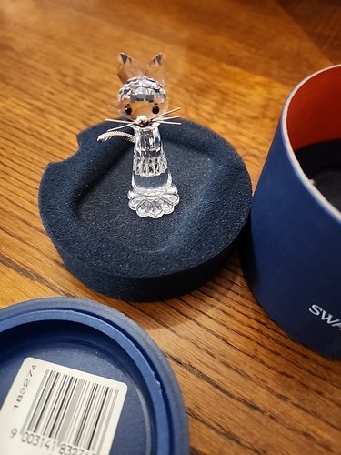 Swarovski crystal cat 7606 - ,