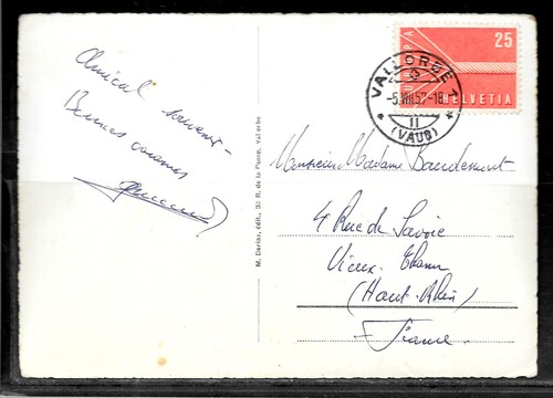 N183 suisse cp de - -, vallorbe