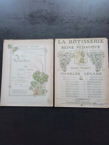 Lot partitions anciennes - 2,