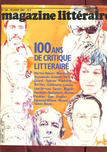 Magazine litteraire 192 - magazine, n°192