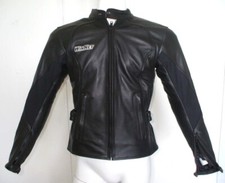Veste cuir moto avec - veste, de