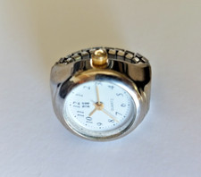 Montre bague ancienne à quartz pile neuve