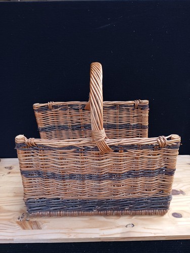 Ancien panier bûches en - ancien,