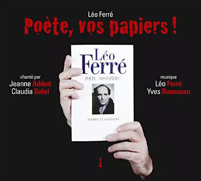 Léo ferré poète vos - ferré, poète,