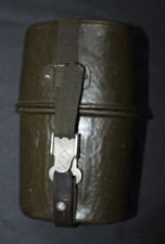 Militaria Allemand Gamelle MOD59 PSL 62 sur le quart et 63 sur la gourde