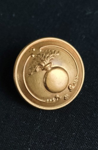 Bouton doré régiment - bouton,