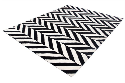 Chevron checker noir blanc - chevron, et