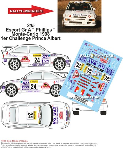 Decals ref 0205 ford - decals,
