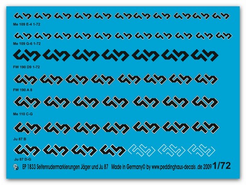 Peddinghaus decals 1833 - peddinghaus-decals, 1/72