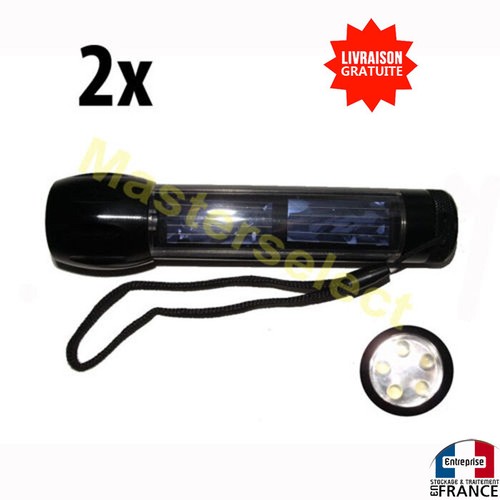 Lampe torche main de - 2x,