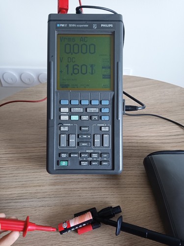Philips pm97 50mhz scopemeter - philips,
