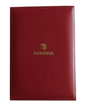 Coffret de remise de prix Eurovia avec coussin intérieur Récompense Eurovia.