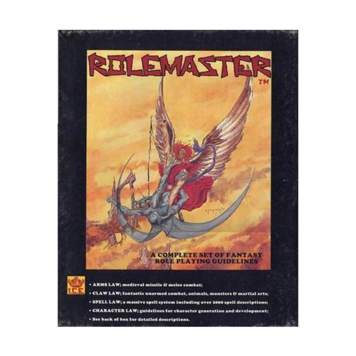 Ice rolemaster 1ère édition - ice,