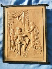 ancien triptyque à restaurer manque un volet