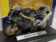 1:18 Aprilia RSV 1000R Factory Welly Legendary bikes Diecast Moto