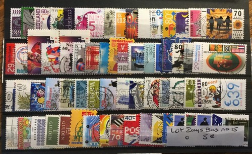 Timbres pays bas - pays-bas, lot