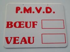 étiquette boucherie BOEUF