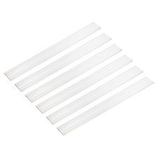 6 pcs barre plate en aluminium