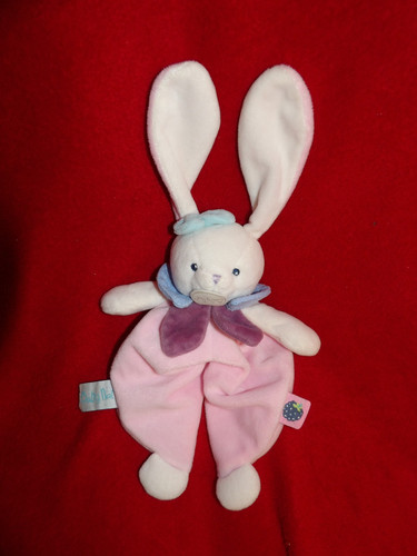 Doudou plat babynat - doudou, lapin