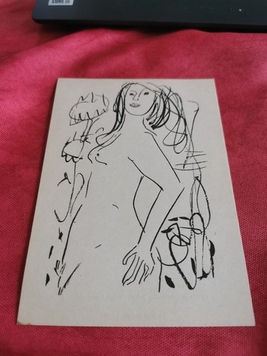 Ursula dethleffs carte postale - carte,