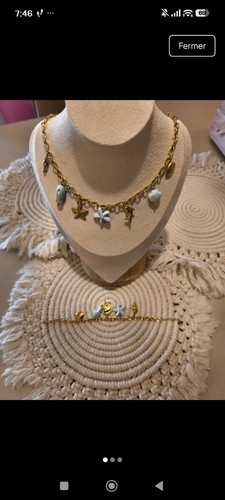 Parure collier bracelet - parure,