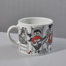 Raija Uosikkinen & Arabia - Rare tasse XXL décor noël Wärtsilä Finlande 1966