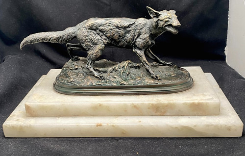 Antique 19th renard gueule - c.,