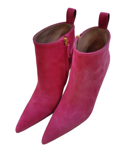 Bottines gucci daim rose - bottines, en