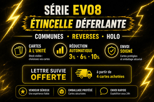 Carte pokémon ev08 - carte,