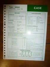 165001 - Fiche Technique Case IH