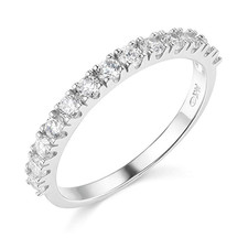 Bague anniversaire 0,45 ct