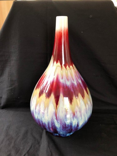 Grand Vase Flambé Sang De