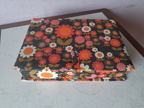Valise malette fleures - valise/malette,