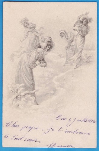 Cpa illustree vienne - cpa, m.